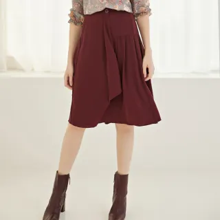 【ILEY 伊蕾】葉片水彩燒花細壓摺領口雪紡上衣1213281405(深藍) 歷史價格詳細信息