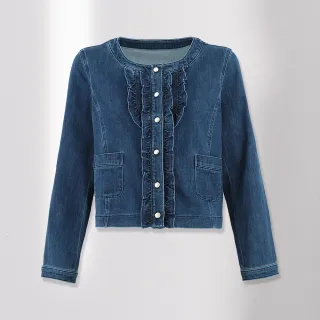 【ILEY 伊蕾】雙色印花荷葉雪紡長洋裝(深咖色；M-XL；1233087422) 歷史價格詳細信息