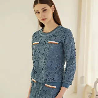 【ILEY 伊蕾】織蔥條紋印花萊賽爾混棉七分袖襯衫1221441501(紅) 歷史價格詳細信息