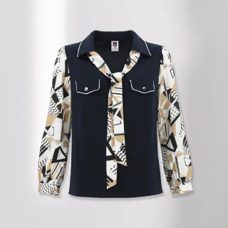 【ILEY 伊蕾】都會藍白條紋長版襯衫上衣(淺藍色；M-XL；1231011518) 歷史價格詳細信息