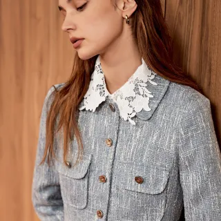 【ILEY 伊蕾】優雅氣質水溶蕾絲排釦領片(白色；F；1223029137) 價格比較,價格查詢,歷史價格詳細信息