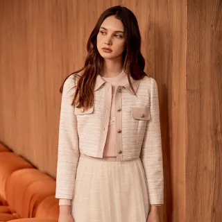 【ILEY 伊蕾】小香貼布燙金質感印花高含棉上衣(黃色；M-XL；1223071224) 歷史價格詳細信息