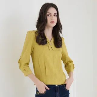 【ILEY 伊蕾】造型星星提織混羊毛針織上衣(桃色；M-2L；1234515008) 歷史價格詳細信息