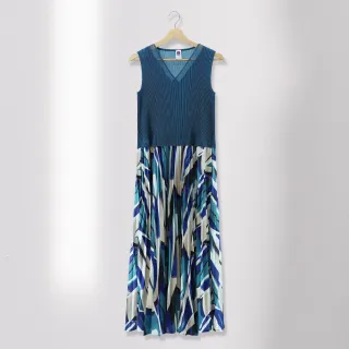 【ILEY 伊蕾】高雅印花造型垂墜領結滑順上衣(杏色；M-2L；1223071406) 歷史價格詳細信息