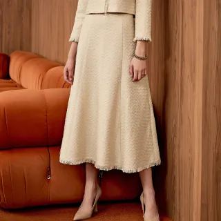 【ILEY 伊蕾】小香抽鬚珍珠牛仔窄管褲(藍色；M-XL；1233318605) 歷史價格詳細信息