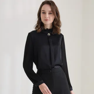 【ILEY 伊蕾】高貴典雅假兩件縲縈洋裝(藍色；M-XL；1231027009) 歷史價格詳細信息