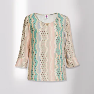 【ILEY 伊蕾】滑順縲縈撞色拼接寬直筒褲(黑；M-XL；1244366503) 歷史價格詳細信息