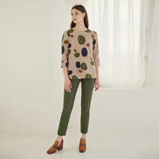 【ILEY 伊蕾】彈力壓摺荷葉造型雪紡上衣(深藍；L-3L；1243181119) 歷史價格詳細信息