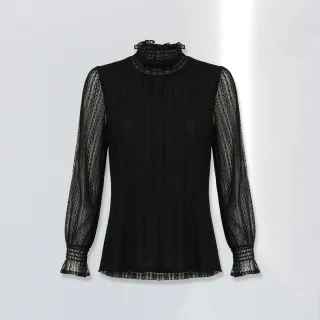 【ILEY 伊蕾】高端精緻花卉繡線刺繡網紗洋裝(淺紫色；M-XL；1223067126) 歷史價格詳細信息