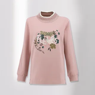 【ILEY 伊蕾】高雅印花造型垂墜領結滑順上衣(杏色；M-2L；1223071406) 歷史價格詳細信息