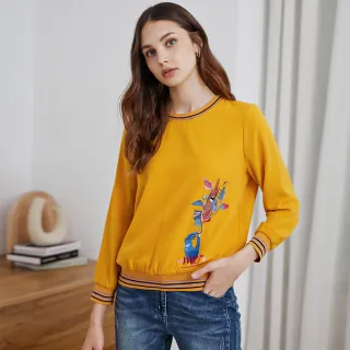 【ILEY 伊蕾】亮眼蘇格蘭格紋半開襟純棉上衣(黃色；M-XL；1224281507) 歷史價格詳細信息