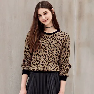 【ILEY 伊蕾】時髦造型領結仿絲巾印花雪紡上衣(深綠色；M-XL；1223211402) 歷史價格詳細信息