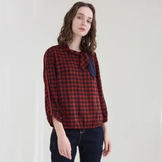 【ILEY 伊蕾】經典格紋大口袋連帽拉鍊棉質背心(藍色；M-XL；1224353602) 歷史價格詳細信息