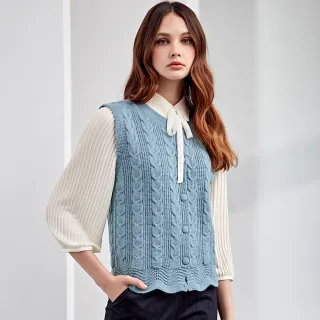 【ILEY 伊蕾】可拆皮草毛領毛料修身外套(淺黃；M-2L；1244314039) 歷史價格詳細信息