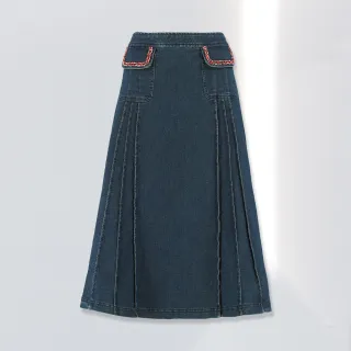 【ILEY 伊蕾】率性綁帶造型短版牛仔上衣1222018479(藍) 歷史價格詳細信息