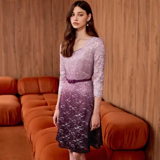 【ILEY 伊蕾】金屬覆膜雪紡不規則拼接長裙(綠；M-XL；1243072250) 歷史價格詳細信息