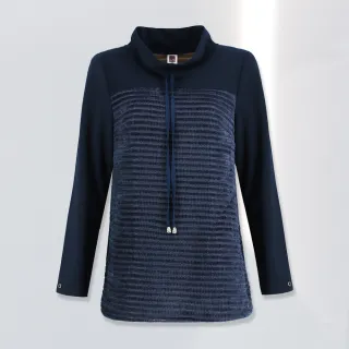 【ILEY 伊蕾】條紋微澎袖兩穿式外套(灰色；M-XL；1242014010) 歷史價格詳細信息