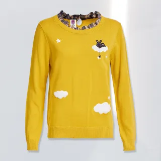 【ILEY 伊蕾】刺繡拼接圖棉質上衣(白色；M-XL；1242171207) 歷史價格詳細信息