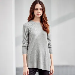 【ILEY 伊蕾】優雅刺繡小花亮片縲縈針織上衣(芥黃色；M-XL；1231455016) 歷史價格詳細信息