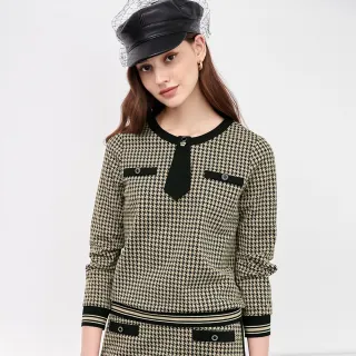 【ILEY 伊蕾】摩登波點氣質交叉雪紡假兩件上衣(粉色；M-2L；1222011144) 歷史價格詳細信息