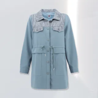 【ILEY 伊蕾】都會氣質壓摺蕾絲滾邊後開衩棉質襯衫上衣(白色；M-XL；1223021541) 歷史價格詳細信息