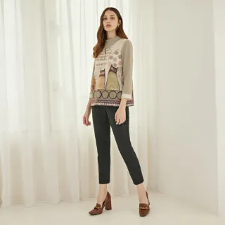 【ILEY 伊蕾】時髦俐落小香金蔥毛呢對勾短版外套(黑色；M-XL；1224014022) 歷史價格詳細信息