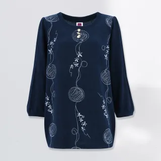 【ILEY 伊蕾】優雅刺繡小花亮片縲縈針織上衣(芥黃色；M-XL；1231455016) 歷史價格詳細信息