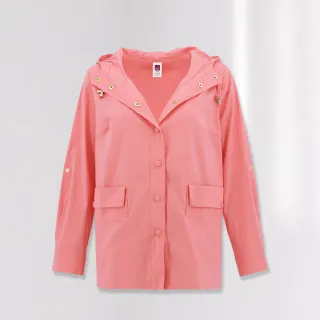 【ILEY 伊蕾】亮采幾何圖案漸層造型七分袖上衣1221281406(深藍) 歷史價格詳細信息