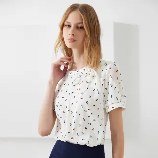 【ILEY 伊蕾】波浪領縲縈針織上衣(黑色；M-2L；1241455002) 歷史價格詳細信息