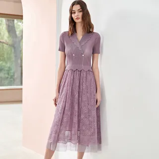 【ILEY 伊蕾】高訂時髦縷空刺繡蕾絲長裙(白色；M-L；1233022206) 歷史價格詳細信息