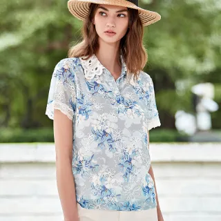 【ILEY 伊蕾】浪漫時尚大蝴蝶結造型雪紡上衣(兩色；M-XL；1223011101) 歷史價格詳細信息