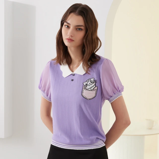 【ILEY 伊蕾】俏皮豹紋愛心絲光棉上衣(咖色；M-2L；1232181210) 歷史價格詳細信息