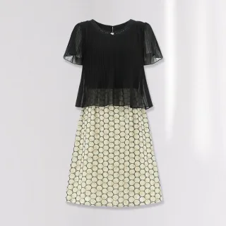 【ILEY 伊蕾】貴氣淑女造型領拼接雪紡絲巾印花上衣1213081024(粉) 歷史價格詳細信息