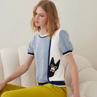 【ILEY 伊蕾】甜美迷人膠印貝殼純棉上衣(白色；M-XL；1232071218) 歷史價格詳細信息