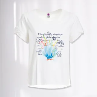 【ILEY 伊蕾】甜美迷人膠印貝殼純棉上衣(白色；M-XL；1232071218) 價格比較,價格查詢,歷史價格詳細信息