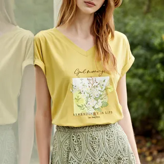 【ILEY 伊蕾】優雅荷葉綁帶手繪風玫瑰印花雪紡上衣(淺綠色；M-2L；1232181423) 歷史價格詳細信息