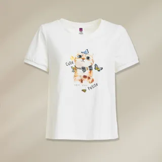 【ILEY 伊蕾】貓咪條紋曲線緹花抽繩綁結針織上衣1214281608(深藍) 歷史價格詳細信息