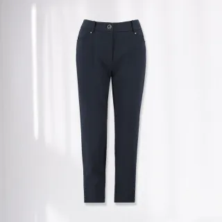 【ILEY 伊蕾】修身經典斜紋布直筒褲(深咖色；M-2L；1233026528) 歷史價格詳細信息