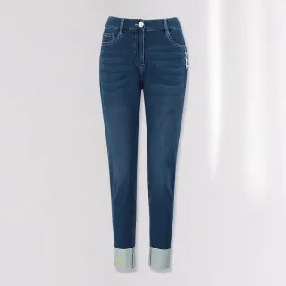 【ILEY 伊蕾】牛仔印花假兩件式短版上衣(藍色；M-XL；1232071228) 歷史價格詳細信息