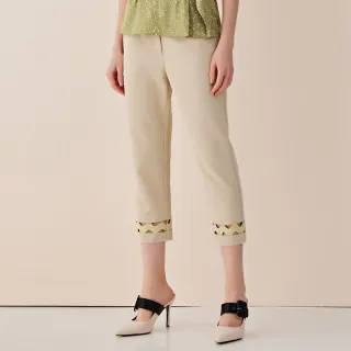 【ILEY 伊蕾】休閒都會縲縈寬直筒褲(淺紫色；M-XL；1241026708) 歷史價格詳細信息