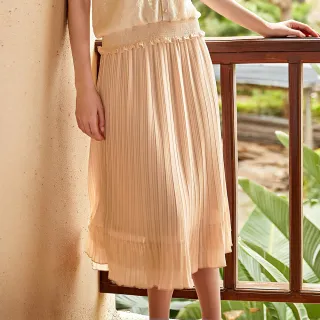 【ILEY 伊蕾】女神直腿羅馬布小喇叭寬褲(三色；M-2L；1233016545) 歷史價格詳細信息