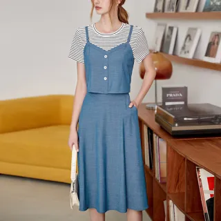 【ILEY 伊蕾】條紋微澎袖兩穿式外套(灰色；M-XL；1242014010) 歷史價格詳細信息