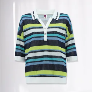 【ILEY 伊蕾】條紋微澎袖兩穿式外套(灰色；M-XL；1242014010) 歷史價格詳細信息