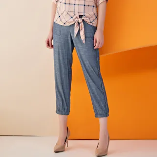 【ILEY 伊蕾】休閒都會縲縈寬直筒褲(淺紫色；M-XL；1241026708) 歷史價格詳細信息