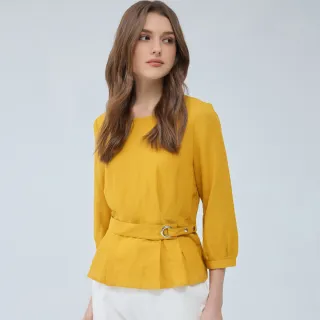 【ILEY 伊蕾】簡約都會單釦後腰鬆緊羊毛直筒長褲(黑色；M-2L；1223016318) 歷史價格詳細信息