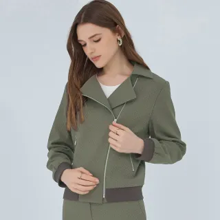 【ILEY 伊蕾】菱格織紋縲縈窄管長褲(深綠色；M-XL；1233026311) 歷史價格詳細信息