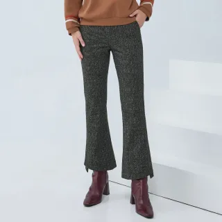 【ILEY 伊蕾】開衩拼接蕾絲微彈喇叭牛仔褲(淺藍色；M-XL；1242268608) 歷史價格詳細信息