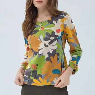 【ILEY 伊蕾】撞色鍊條提織針織上衣(黑色；M-2L；1234405003) 歷史價格詳細信息