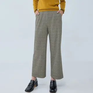 【ILEY 伊蕾】復古格紋V領開襟長洋裝(黑色；M-XL；1222027243) 歷史價格詳細信息
