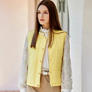 【ILEY 伊蕾】小香貼布燙金質感印花高含棉上衣(黃色；M-XL；1223071224) 歷史價格詳細信息